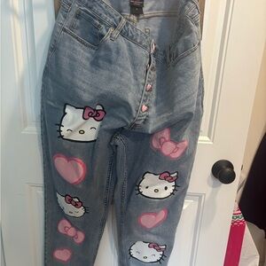 Hello Kitty Women's Blue Jeans